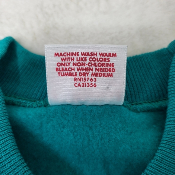 Vintage 90s Hanes Crewneck Sweater Soft Casual Fit. - Picture 12 of 12